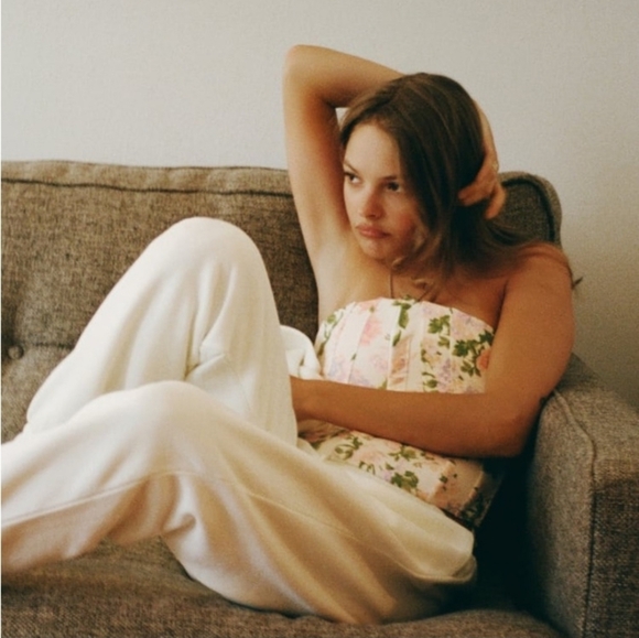 Zara Multicolor Floral Corset Top - Picture 6 of 15